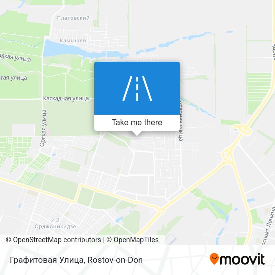 Графитовая Улица map