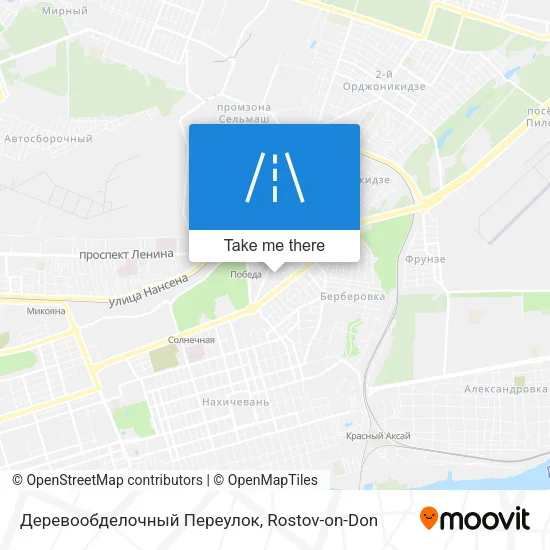 Деревообделочный Переулок map