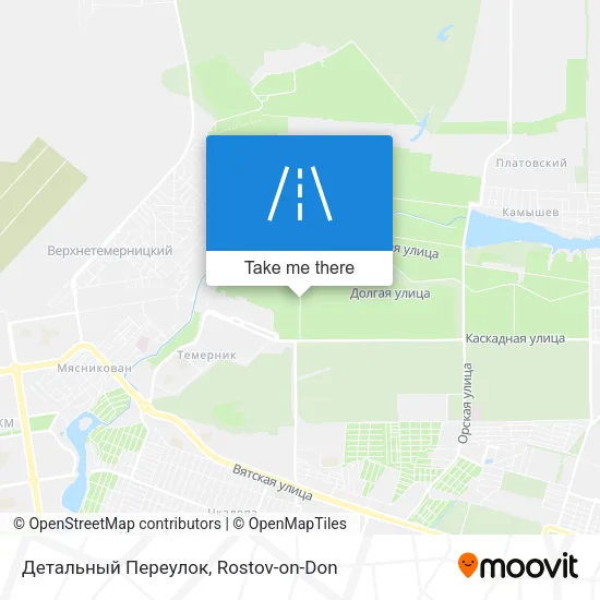 Детальный Переулок map