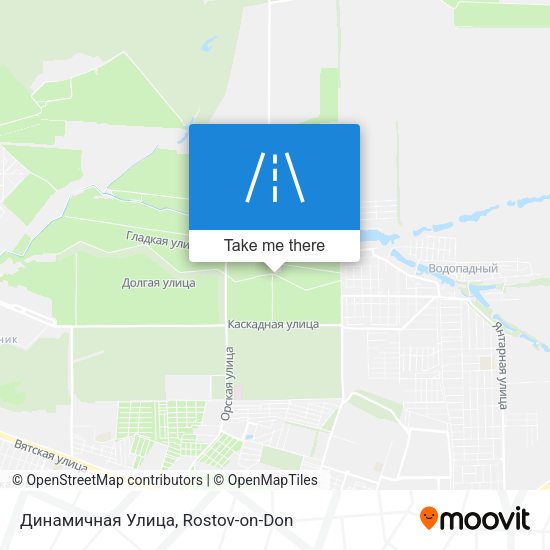 Динамичная Улица map