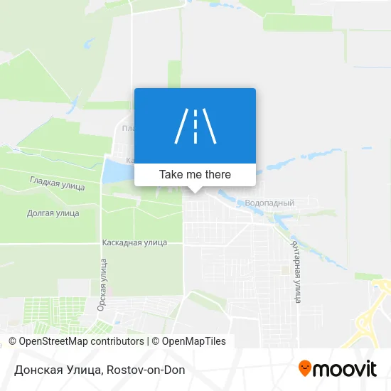 Донская Улица map