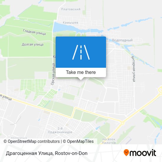 Драгоценная Улица map