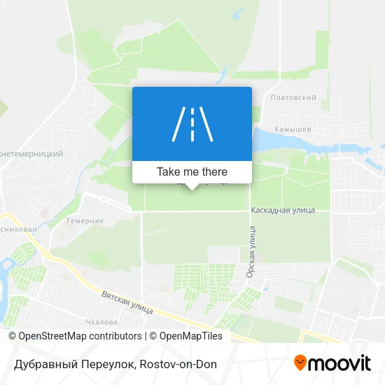 Дубравный Переулок map