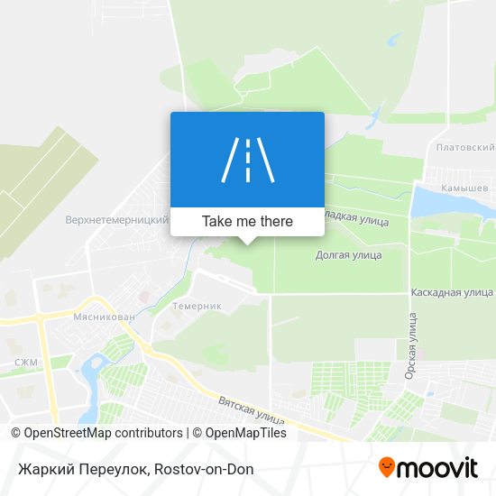Жаркий Переулок map
