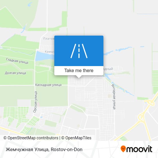 Жемчужная Улица map