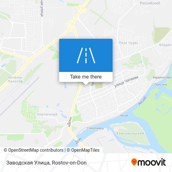 Заводская Улица map