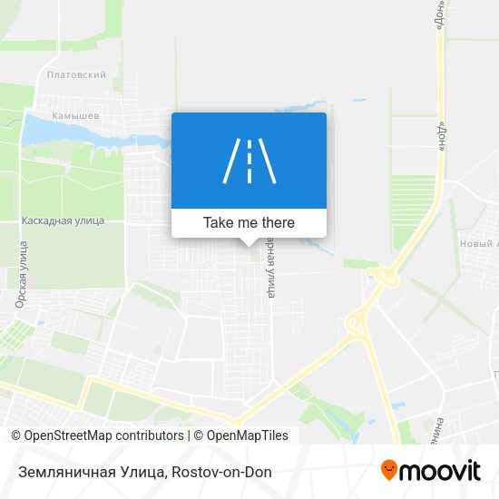 Земляничная Улица map