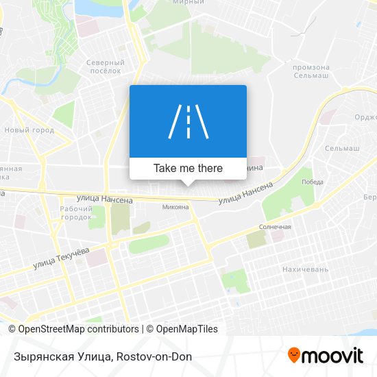 Зырянская Улица map