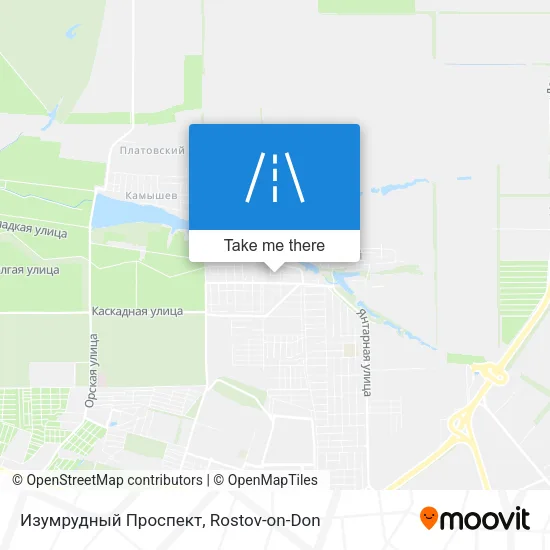 Изумрудный Проспект map