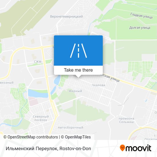 Ильменский Переулок map
