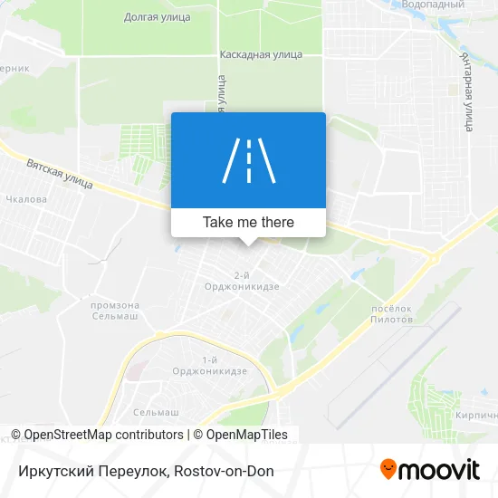 Иркутский Переулок map