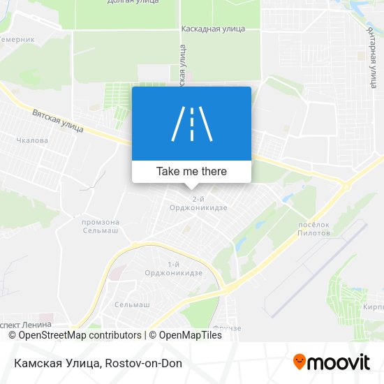 Камская Улица map