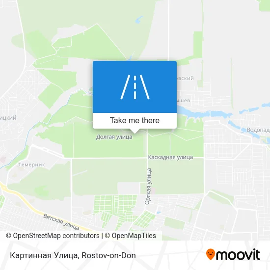 Картинная Улица map