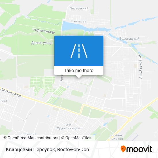 Кварцевый Переулок map