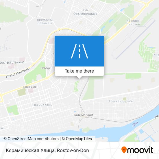 Керамическая Улица map