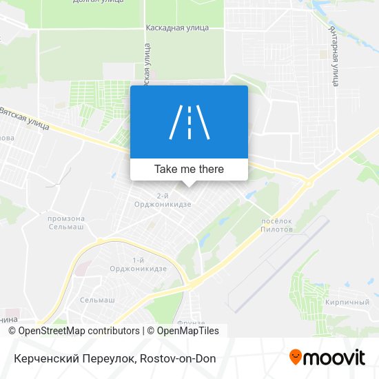 Керченский Переулок map