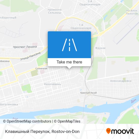 Клавишный Переулок map
