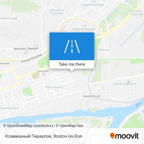 Клавишный Переулок map