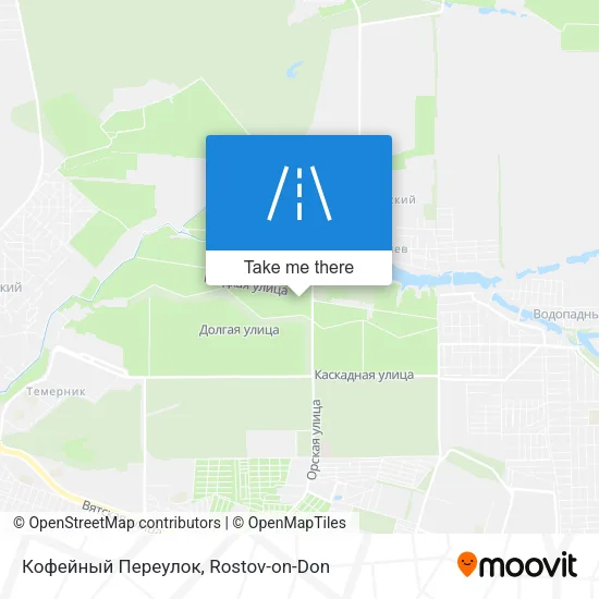 Кофейный Переулок map