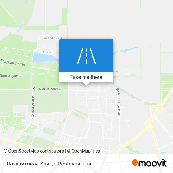 Лазуритовая Улица map