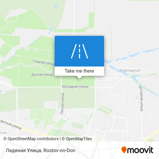 Ледяная Улица map