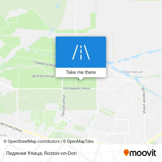 Ледяная Улица map