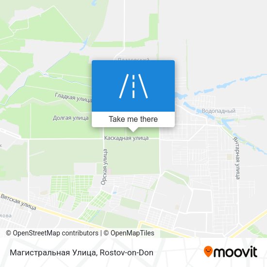 Магистральная Улица map
