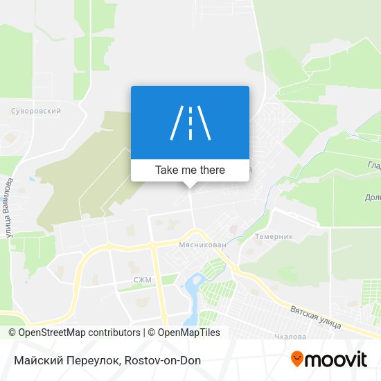 Майский Переулок map