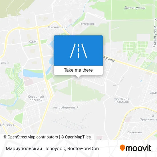 Мариупольский Переулок map