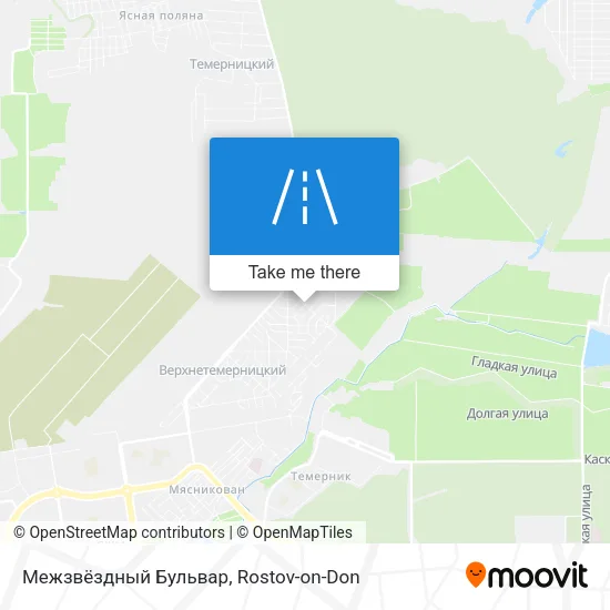 Межзвёздный Бульвар map