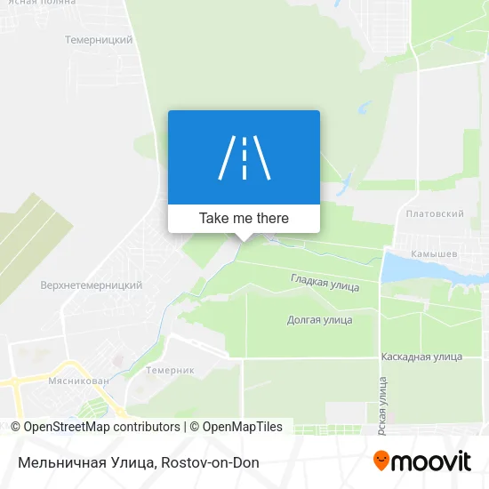 Мельничная Улица map