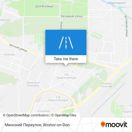 Минский Переулок map