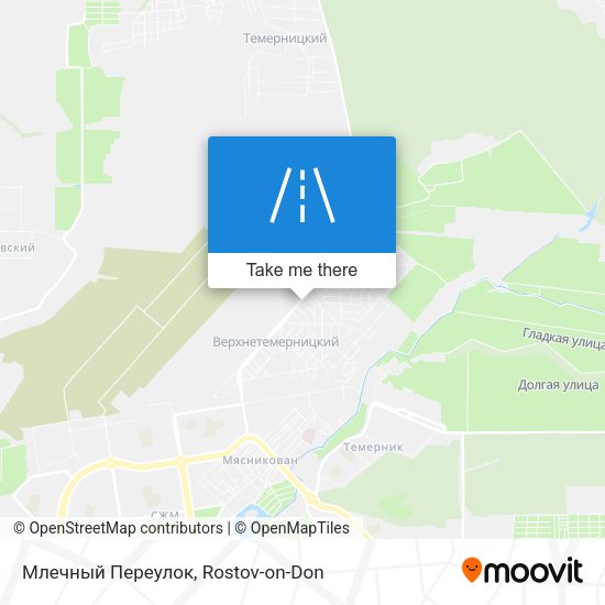 Млечный Переулок map