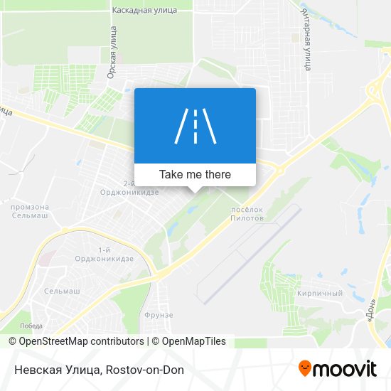 Невская Улица map