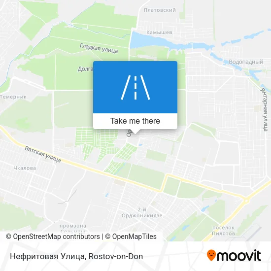 Нефритовая Улица map