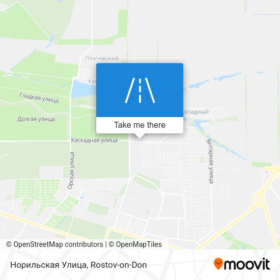 Норильская Улица map