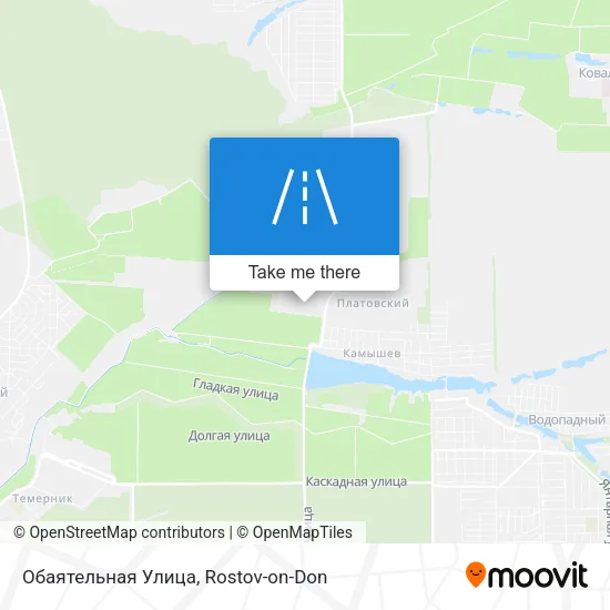 Обаятельная Улица map