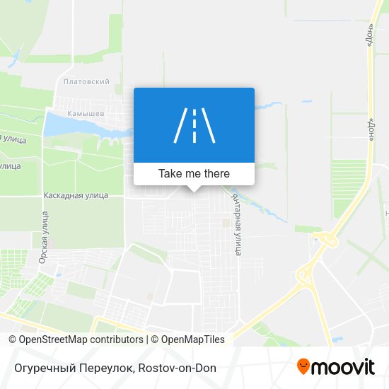 Огуречный Переулок map