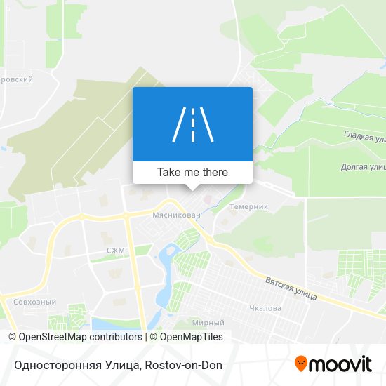 Односторонняя Улица map