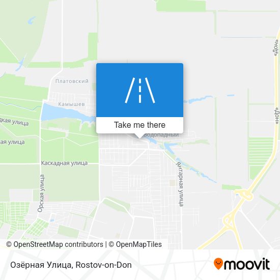 Озёрная Улица map