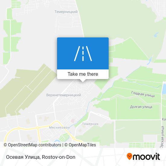Осевая Улица map