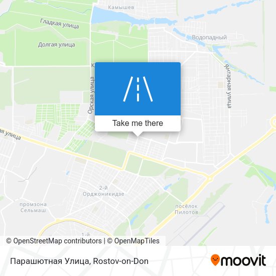 Парашютная Улица map