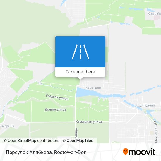 Переулок Алябьева map