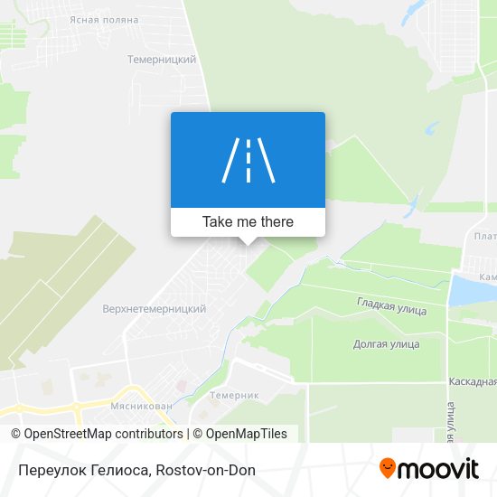 Переулок Гелиоса map