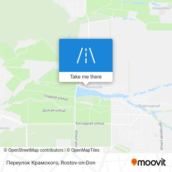 Переулок Крамского map