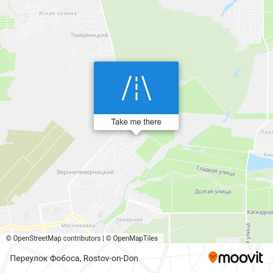 Переулок Фобоса map