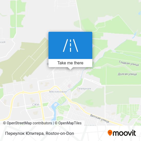 Переулок Юпитера map