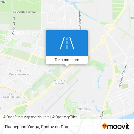 Планерная Улица map