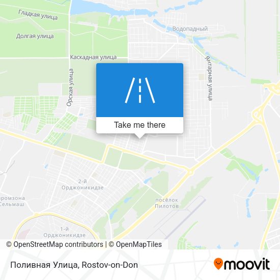 Поливная Улица map