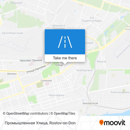 Промышленная Улица map